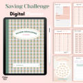 [PDF] 2023 & 2024 DIGITAL PLANNER | Saving Challenge Financial Budget Bill Debt Checklist Tracker Planner |PRINTABLE PDF. 