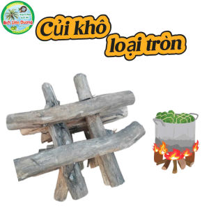 COMBO 5KG CỦI KHÔ LOẠI TRÒN DÙNG ĐỐT LÒ NẤU NƯỚNG...