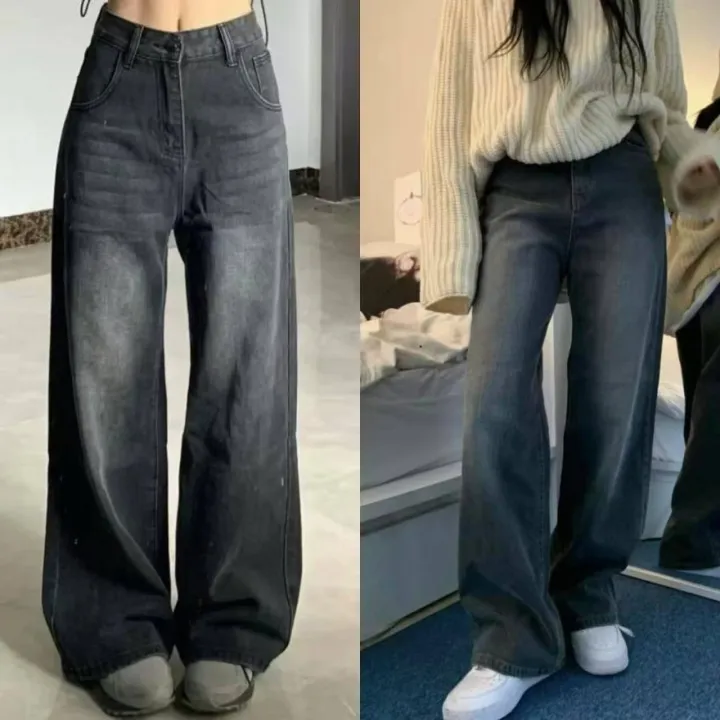 STRAIGHT-CUT%20DENIM%20MAONG%20WIDE-LEG%20WOMENWEARS%20BAGGY%20PANTS%20FASHION%20STREETSTYLE%20CASUAL%20PARTY%20CUTE%20-%20Image%204