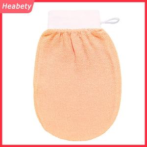 Heabety Ma-rốc tắm tẩy tế bào chết găng tay Hammam tắm cơ thể làm sạch chà massage Mitt kessa lột khăn găng tay