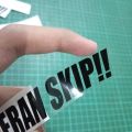 Sticker Cutting BAPERAN SKIP!!. 