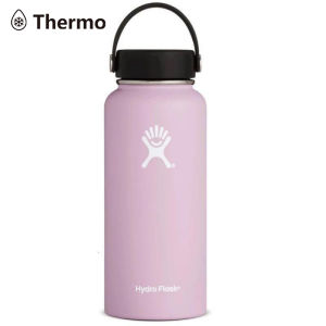 Tumber 32oz Flask Stainless Steel Wide Mouth Water Bottle With Flex Cap Double-Wall Vacuum Insulation