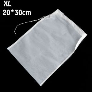PRIMEPICKGLOBAL 200mesh Reusable Wine Strainer Food Special Cooking Nut Milk Bag Coffee Filter Cheese cloth Nylon Fine Mesh
