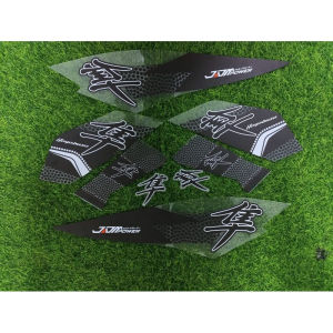 Striping Transparan Beat New Deluxe / Street New Motif HAYABUSA Japan Terkini - BN-UV - GSI