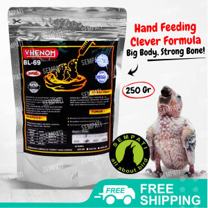 SEMPATI Hand Feeding Vhenom Bl-69 250 Gram Pakan Bubur Anakan Piyek Burung Lovebird Kenari Murai Kacer Anis Lolohan Spet HFUNIQUE2