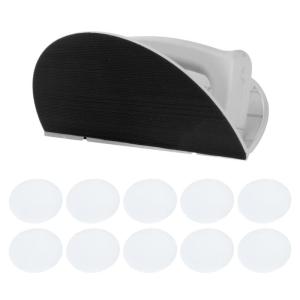 ABS Half Circular Sanding Frame Includes 10 Auto Adhesive Sandpapers Long Service Brackets Tool for Tight Wall Corners