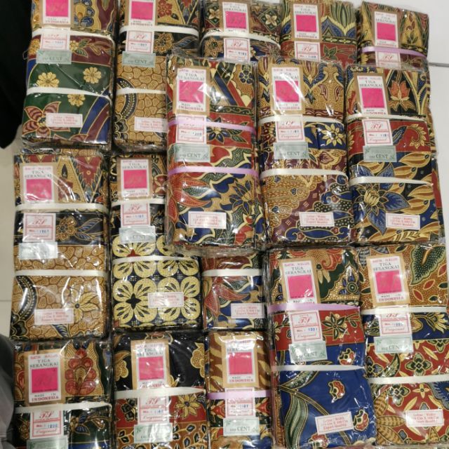 SARUNG BATIK TIGA SERANGKAI PEMBORONG & PERUNCIT