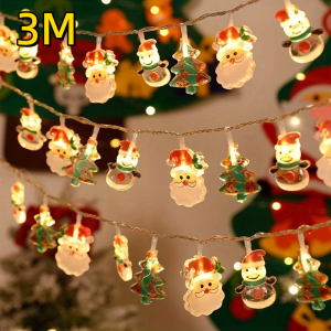 3M/1.65M Led Christmas Snowflake String Lights Creative Star Curtain Lights Party Decoration Lights Home Decor 