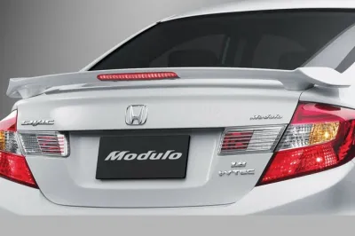 Honda Civic FB 2012 - 2014 ( MD ) Spoiler - 𝐍𝐎 𝐏𝐀𝐈𝐍𝐓 - FRP