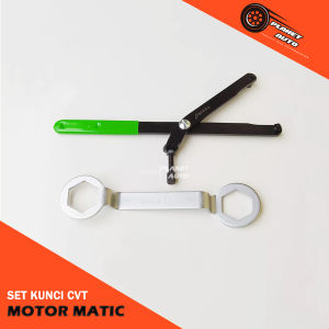 Set Paket Tekiro Kunci CVT Motor Matic Treker & Kunci Kanvas Ganda 39x41mm