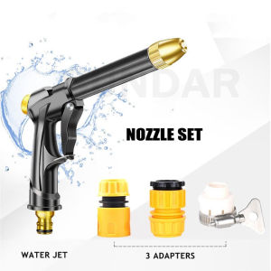High Pressure Car Wash Sprayer Portable Water Gun Spray Watering Hose Nozzle Sprinkler With 20m Hose