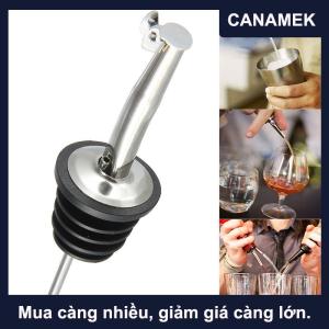 【CANAMEK】 Đầu rót rượu vang vòi rót cho chai rượu nắp đậy bằng thép không gỉ