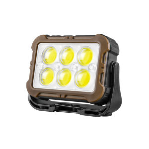 AE New solar-powered work light Type-C Rechargeable Magnetic Camping Work Light with Hook