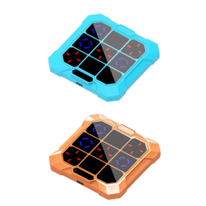 6 in 1 Electronic Tic Tacs Toe Game Handheld Digital Tic Tacs Toe Bolt Game Portable Learing Toy Gift for Kids & Adults