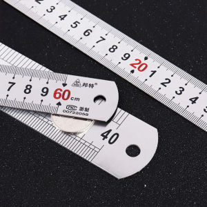 Thước Kẻ Thép 60cm / 100cm Cao Cấp Loại Dày