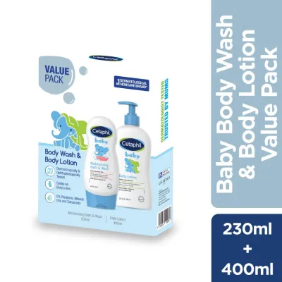 CETAPHIL Baby Ultra Moisturizing Bath & Wash + Daily Lotion
