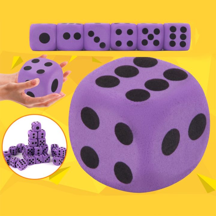 Giant Foam Dice EVA Foam Dice 3.8CM Suitable For Outdoor Game Dice