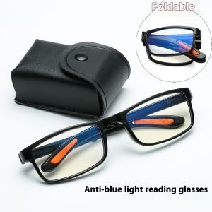 ASRV Elegant Foldable Reading Glasses with Anti-Blue Light for Comfortable Vision