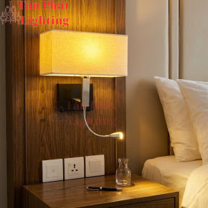Đèn gắn tường trang trí rọi sách trang trí phòng ngủ phòng đọc sách 220V 12W VDN05 Tân Phát