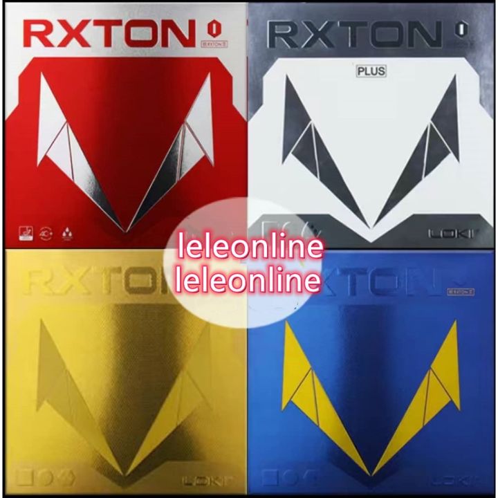 Loki Rxton 1.red (Ready stock) LOKI RXTON Series ITTF Approved Table Tennis Rubber Red ...