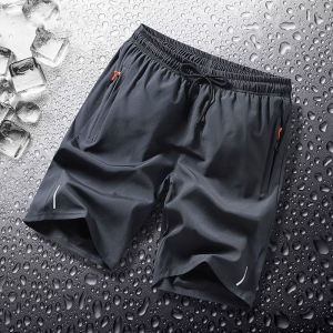 New ice silk Shorts for summer Mens casual shorts Shorts fast drying beach pants