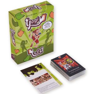 เกมกระดานโยกิกา เกมโต๊ะการ์ดโยคะ เกมปาร์ตี้ เกมโต๊ะสำหรับผู้ปกครองและเด็ก รองรับภาษาอังกฤษและภาษาอาหรับ