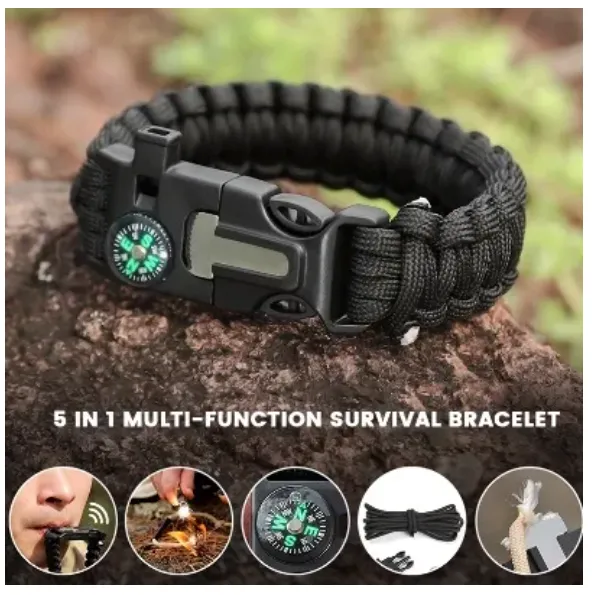 Paracord Bracelet with Fire Starter | Learn Offroad