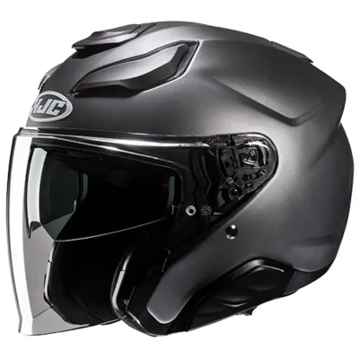 HJC F31 Solid Open Face Motorcycle Helmet