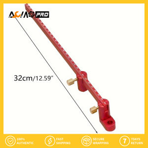 Aumopro 1 chiếc thước đo ghi chép chế biến gỗ có thể điều chỉnh/thước tròn nâng cấp đồ gỗ của bạn với thước đo vòng tròn ghi chép hợp kim nhôm 300mm này-Hoàn hảo cho bát và máy tiện làm việc