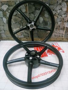 [HCM]BÁNH MÂM RCB 1.6 1.6 EX 150 kèm đĩa ốc titan canh nhôm (mâm có 2 màu)