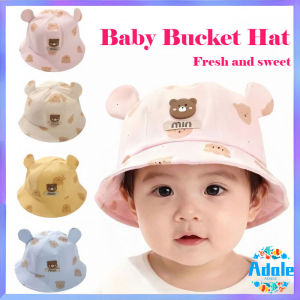 Baby Bucket Hat Cute Sunshade Fisherman Hat Outdoor Spring Autumn Hats Girl Boy Kids Hats Topi 婴儿遮阳帽