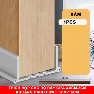 Ron chặn khe hở 96cm đa năng Thanh chắn cửa chống ồn Nẹp dán chân cửa chống côn trùng chống thoát hơi gió điều hòa