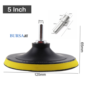 TATAKAN AMPLAS 5 INCH 125 MM ALAT BANTU POLES