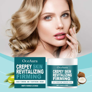 【Ready Stock】OceAura Firming & Tightening Cream 100g – Collagen Boosting Face & Neck Lifting Cream Moisturizes Sagging Crepey Skin Anti-Wrinkle & Smoothing Daily Firming Skin Care