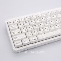 【Keycap Only】Classical Minimalist White keycap 135 Keys XDA Profile PBT Sublimation Japanese Keycaps For Cherry MX Switch Mechanical Keyboard RK61/Anne Pro 2/GK61 AULA/RK ROYAL KLUDGE/Logitech/GOOJODOQ. 