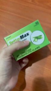 Zienac BetterMax Ampalaya Capsules 30s PURE Bitter Melon Extract Momordica CharantiaZero Excipients