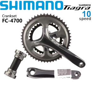 Shimano Tiagra 4700 ข้อเหวี่ยง 10 สปี 165-175มม. 170-172.5มม. 175-ชั่วโมง ซึ่งเป็นข้อเหวี่ยงทั้งหมด 48-34 ตัน 50-34 ตัน 52-36 ตัน ระหว่างท้องถนน พร้อม RS501 ที่ยอดนิยม ด้านล่าง