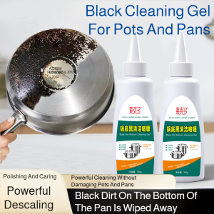 Kitchen Stainless Steel Pot Bottom Cleaner to Remove Burnt Black and Scorched Pot Bottom去渍去焦痕锅底黑垢清洁剂