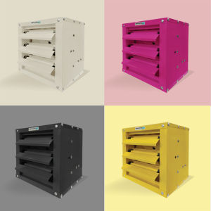 พัดลมดูดอากาศแอนโม Anmo Fan 12 นิ้ว แบบบานเกล็ด