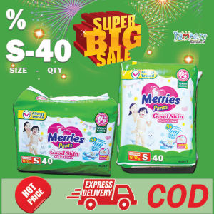 Merries Good Skin Cegah Iritasi NB S-40
