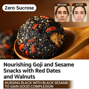 Maternity Nutritional Pastry Walnut and Wolfberry Pills Snacks Relieve Cravings Nourish and Nourish