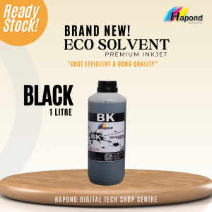 READY STOCK INK!!! Hapond ECO SOLVENT INK (Epson i3200/TX800/XP600/DX5/DX7)