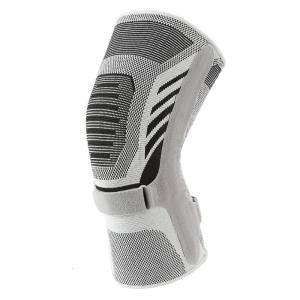 Adjustable Knee Brace with Side Stabilizers Breathable Patella Support for Men Women Basketball Running Cycling Fitness