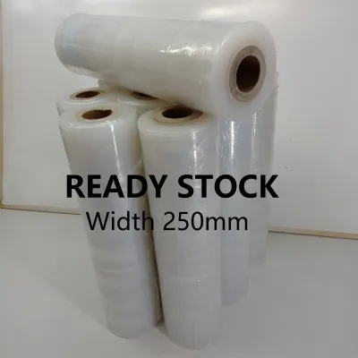Stretch Film 250mm / Wrapping Stretch Film 250mm/ Filem Stretch / Filem Pembungkus