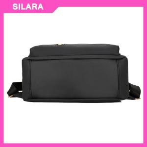 SILARA Nylon Waterproof Large Capacity Versatile Simple Fashion Casual Girls Backpack Women Small School Bag Adjustable Strap