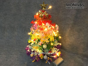 Rainbow Magical Unicorn Christmas Tree Creative 60cm Desktop Festive Decorations
