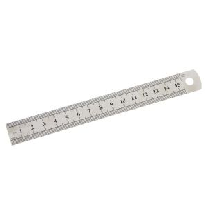 FDGFGG Stainless Steel Precision Office Accessories Double Sided Measuring Tool Straight Ruler Drafting Supplies Stationery