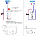 CHINT NTE8 Series Time Delay Relay Control Off Power On Delay NTE8-A NTE8-B 5S 10S 120S 480S AC220V DC24V Din Rail Digital Timer. 