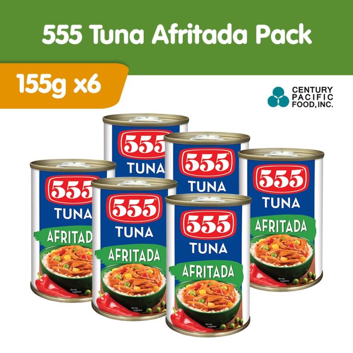COD 555 Tuna Afritada 155g x6 | Lazada PH