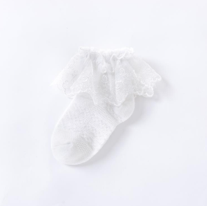 MGKS12 Kaos Kaki Renda Bayi Perempuan Katun Baby Socks Nyaman